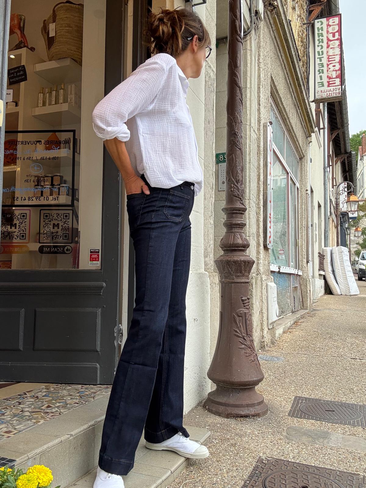 Jean Bastille Alabama blue rinse wash