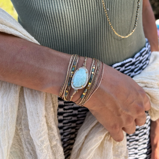 Bracelet Rapsody Amazonite - Lo et Ma