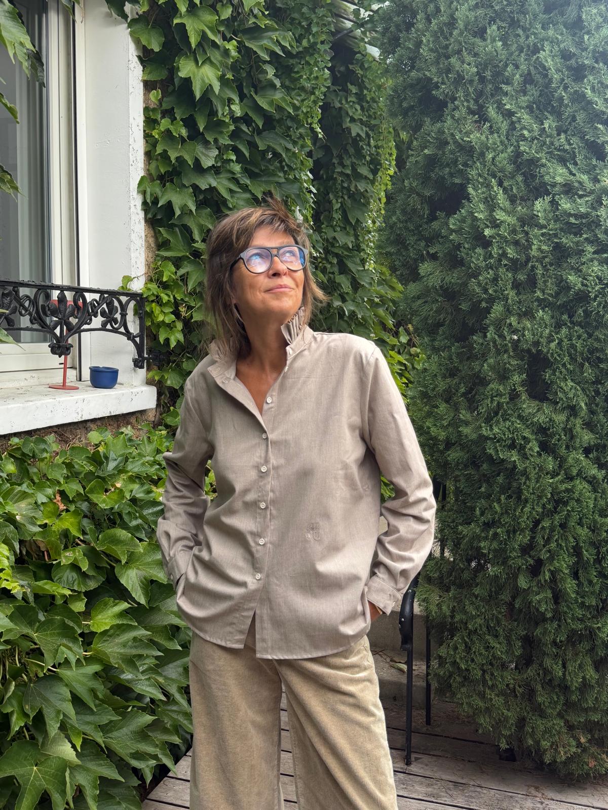 Chemise Cléo latte - Hod Paris