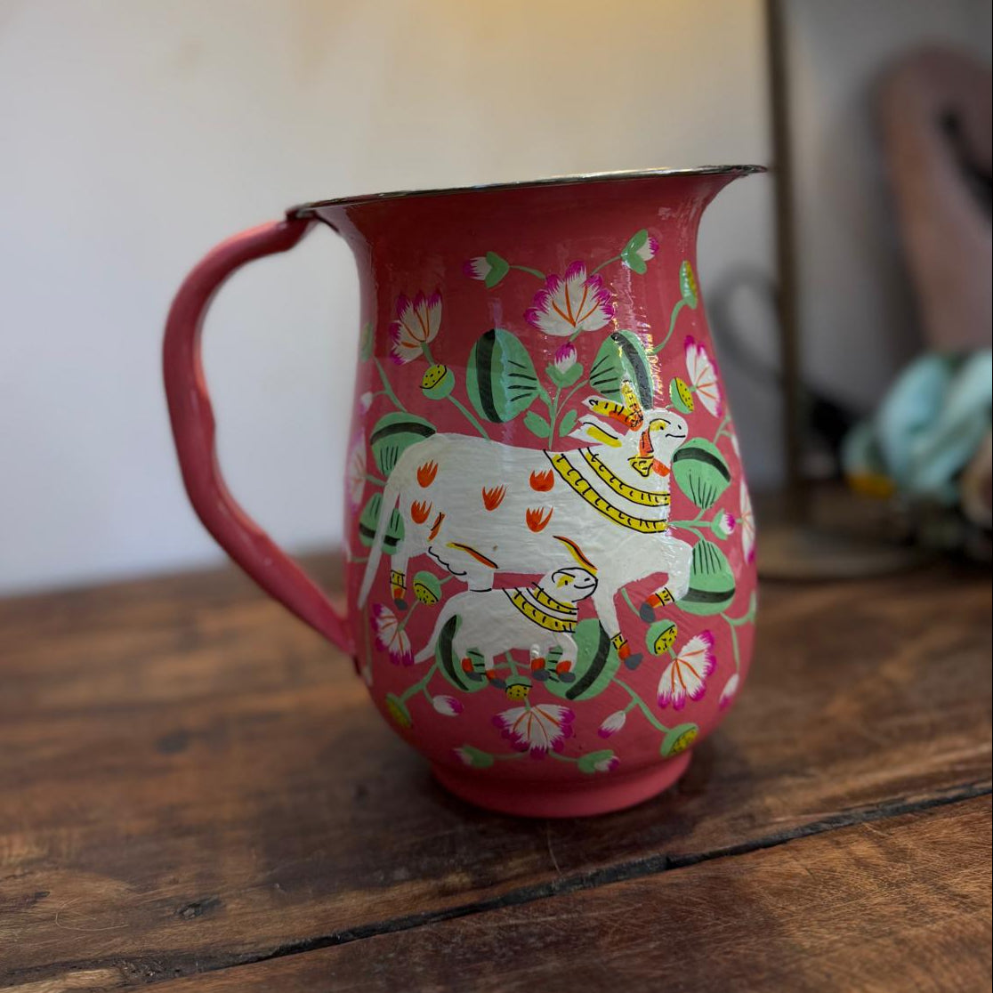 Cruche indienne cow rose