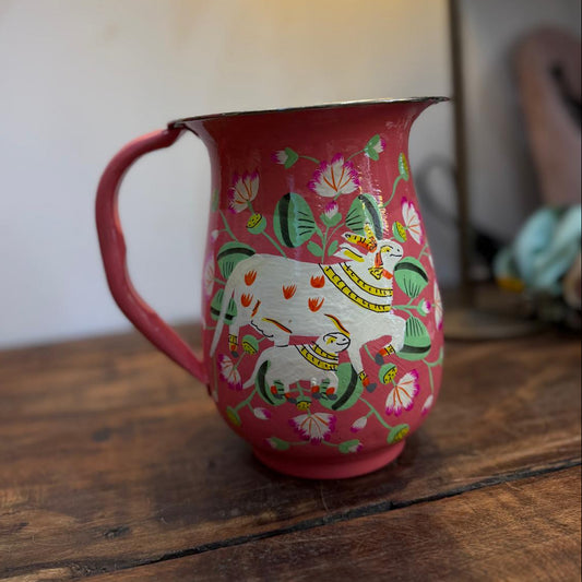 Cruche indienne cow rose