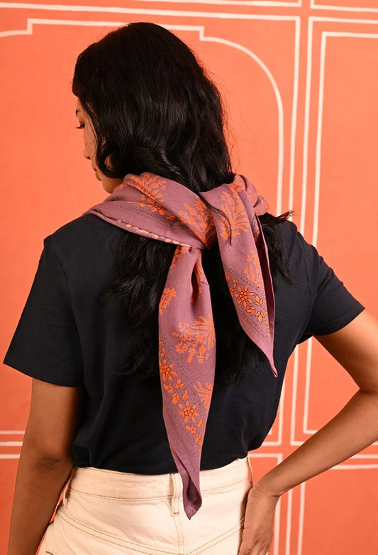 Grand foulard GALATIE Flame