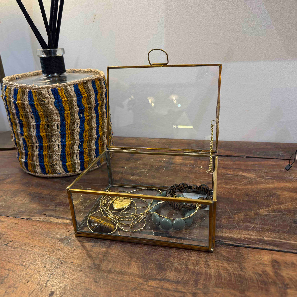 Boite à bijoux rectangle - Bazar de luxe