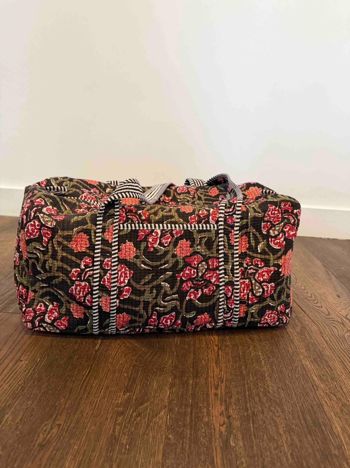 Grand sac Indian soul -black rose