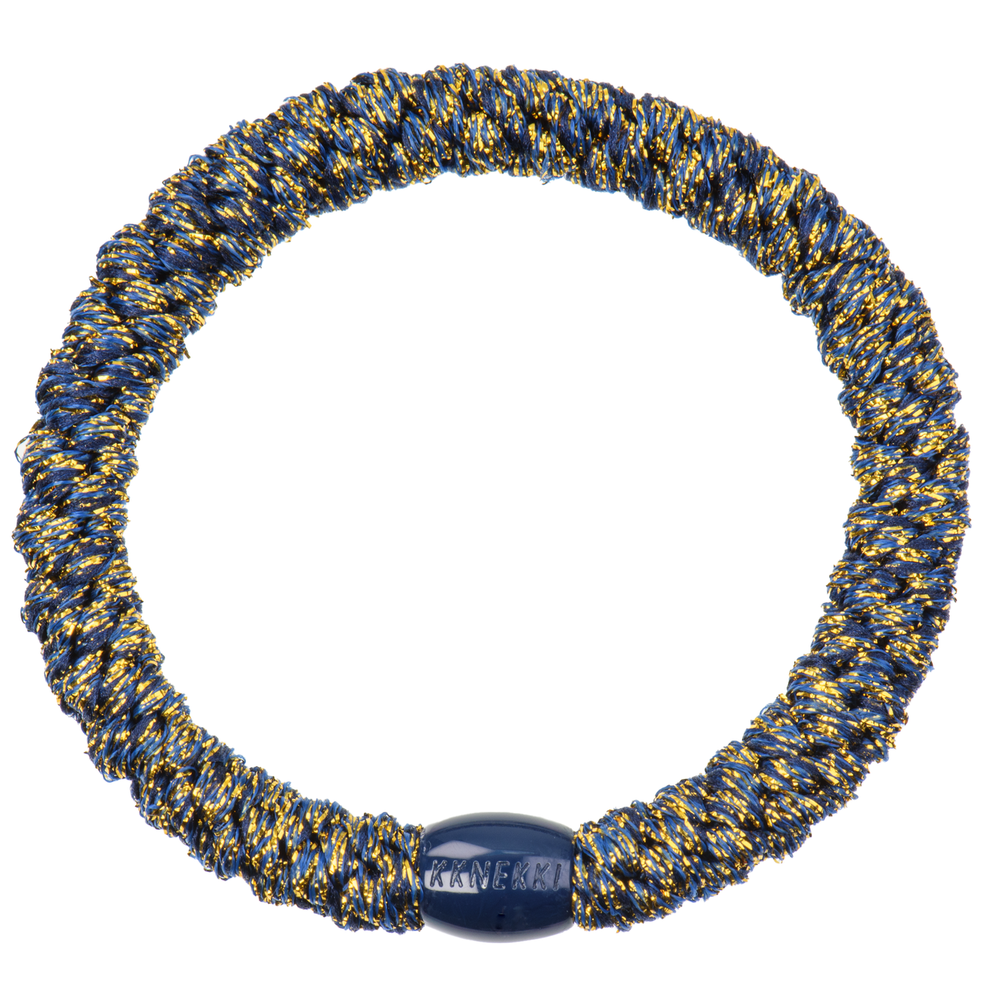 Kknekki Indigo gold glitter bracelet/elastic