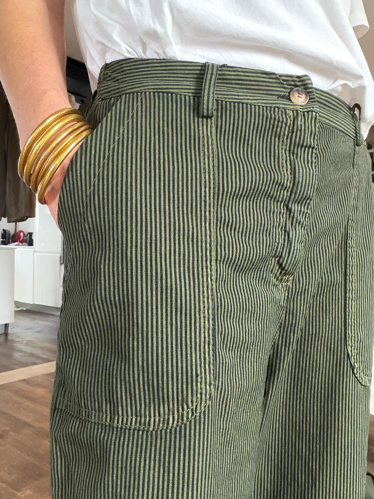 Pantalon Mia kaki clair