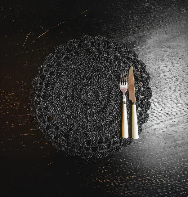 Filippa Black Placemat