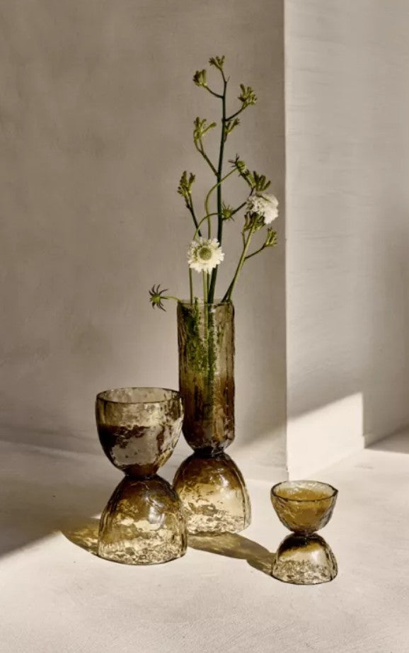 Vase / Photophore Diabolo 12x15cm