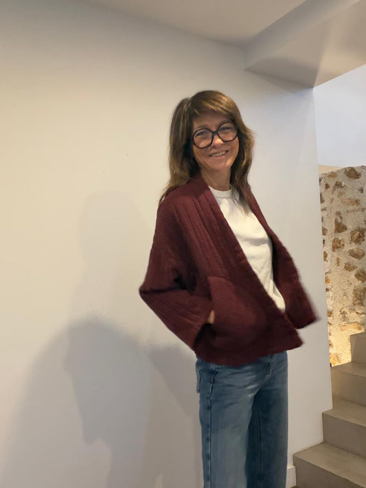 Veste kimono Naomie - 2 couleurs