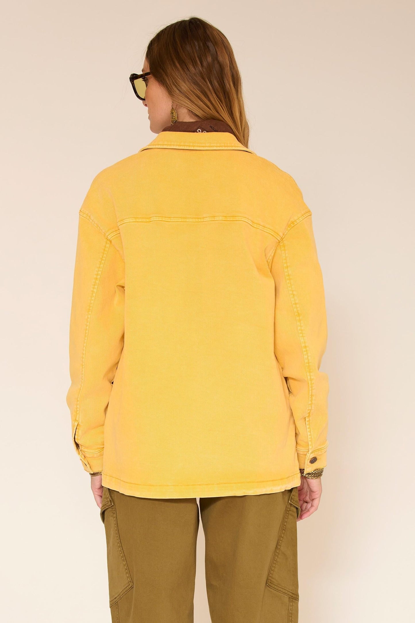 Veste chemise Willy Pacific Drill - curry