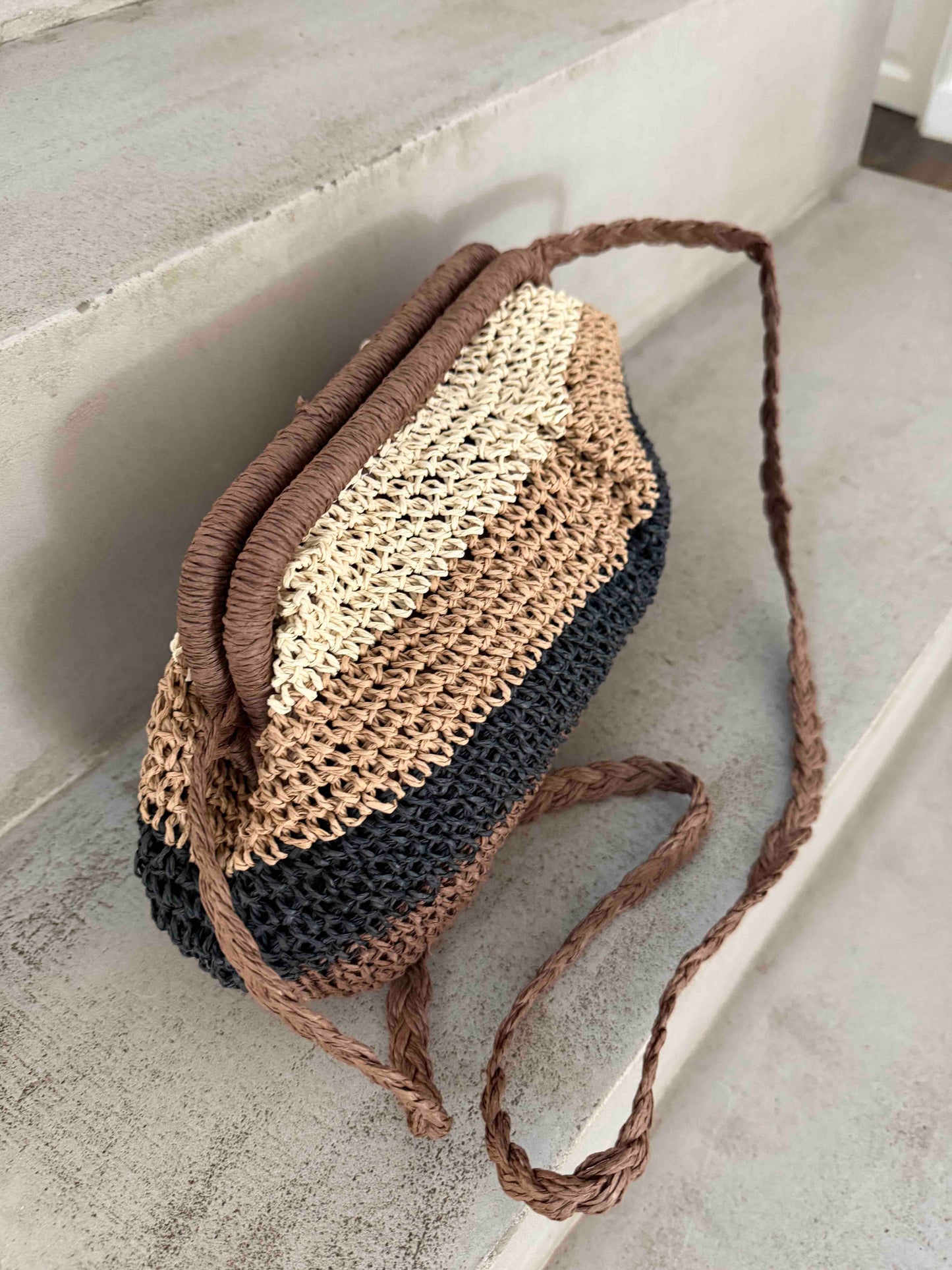 Sac pochette Bali chocolat