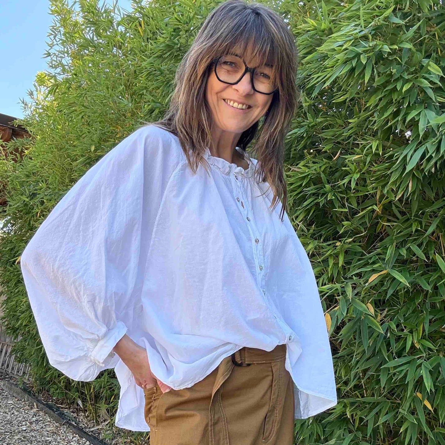 Chemise voile de coton Barbara - Sélection Thank You Margareth