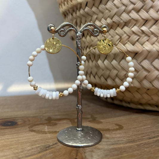 Boucles d'oreilles Demi multi