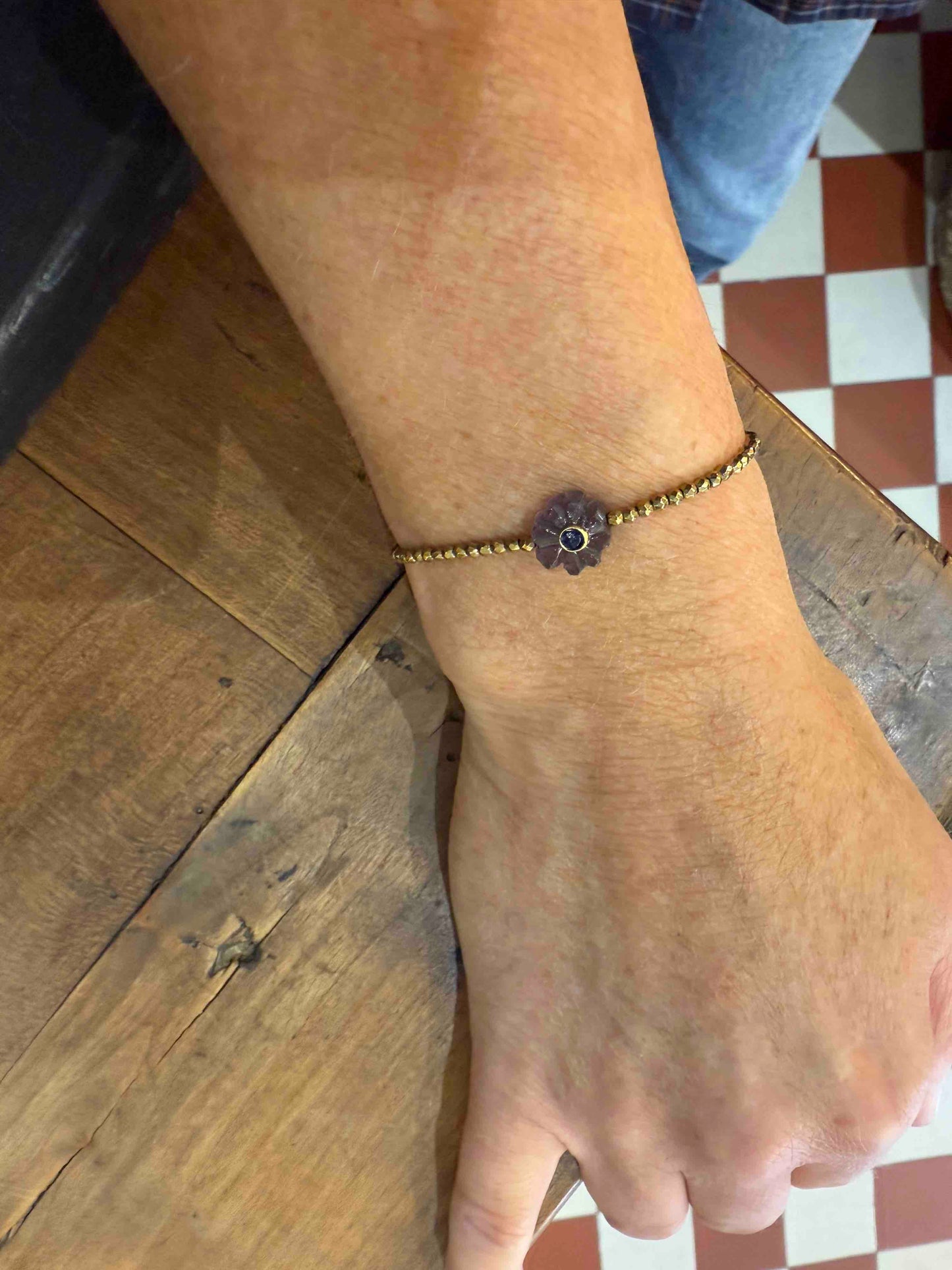 Bracelet mini-flower - Le Monde est Stone
