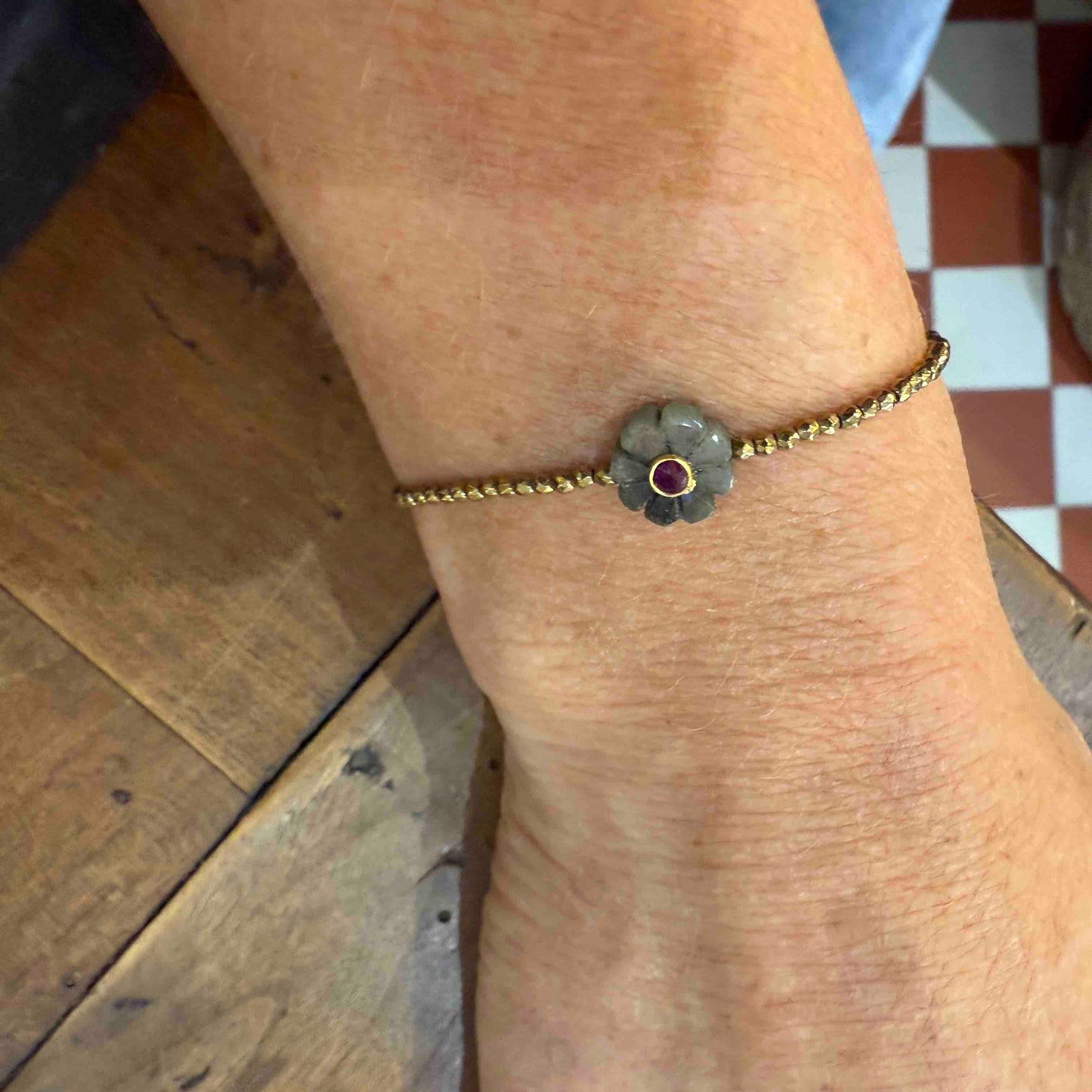 Bracelet mini-flower - Le Monde est Stone