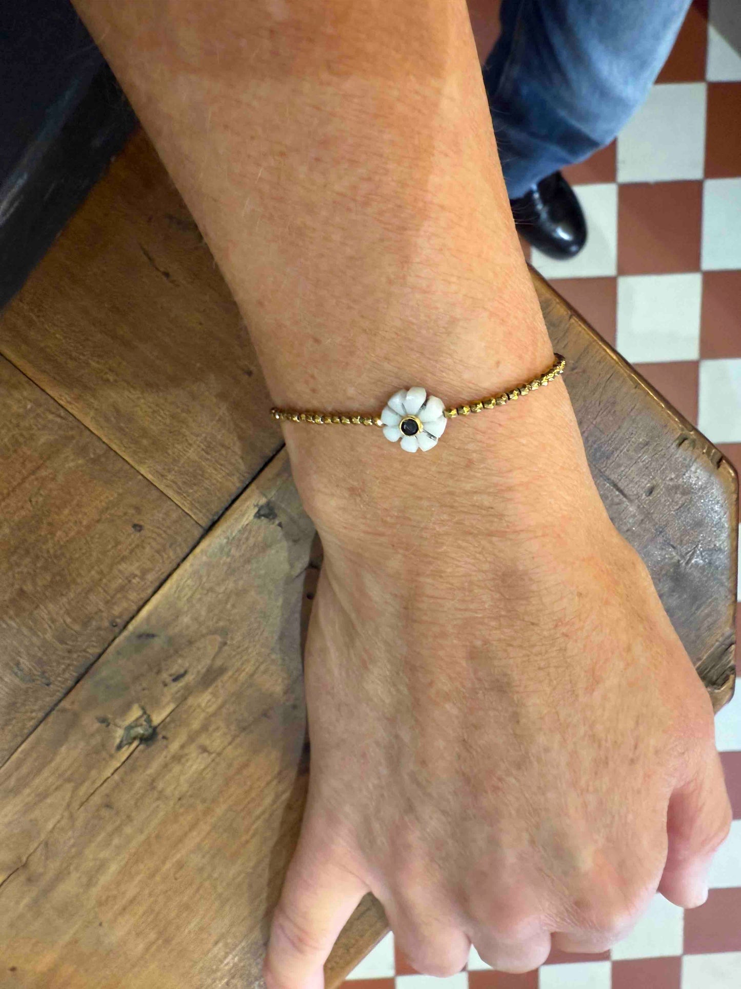 Bracelet mini-flower - Le Monde est Stone