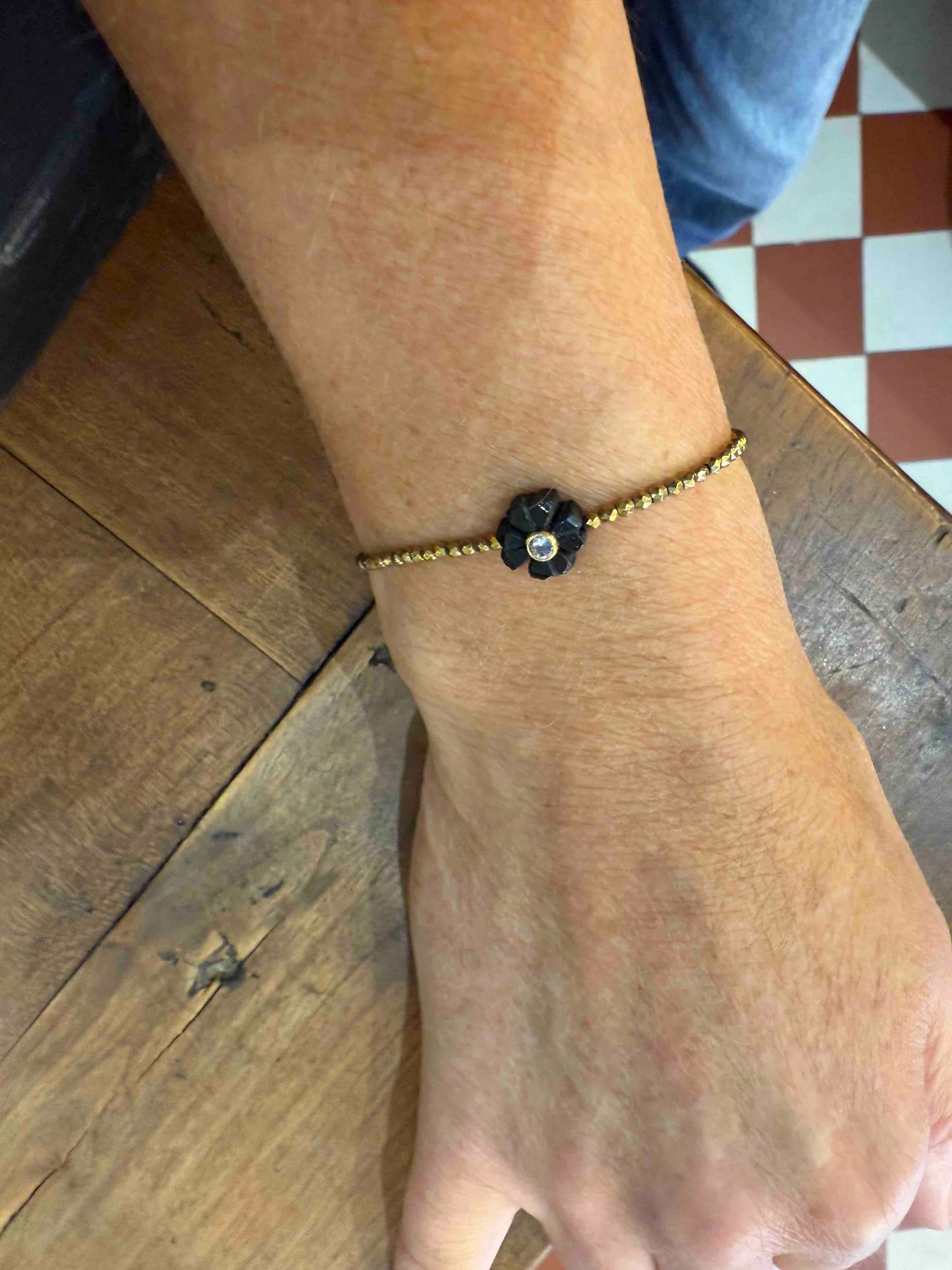 Bracelet mini-flower - Le Monde est Stone