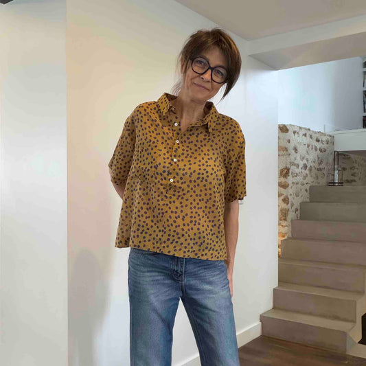 Chemise Caroline Polka Honey - Hod Paris
