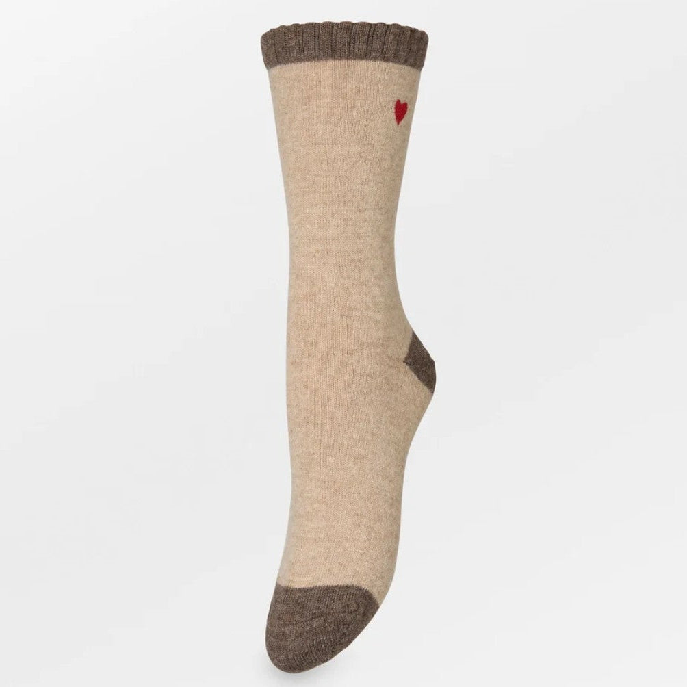 Chaussettes hearty wola pine bark