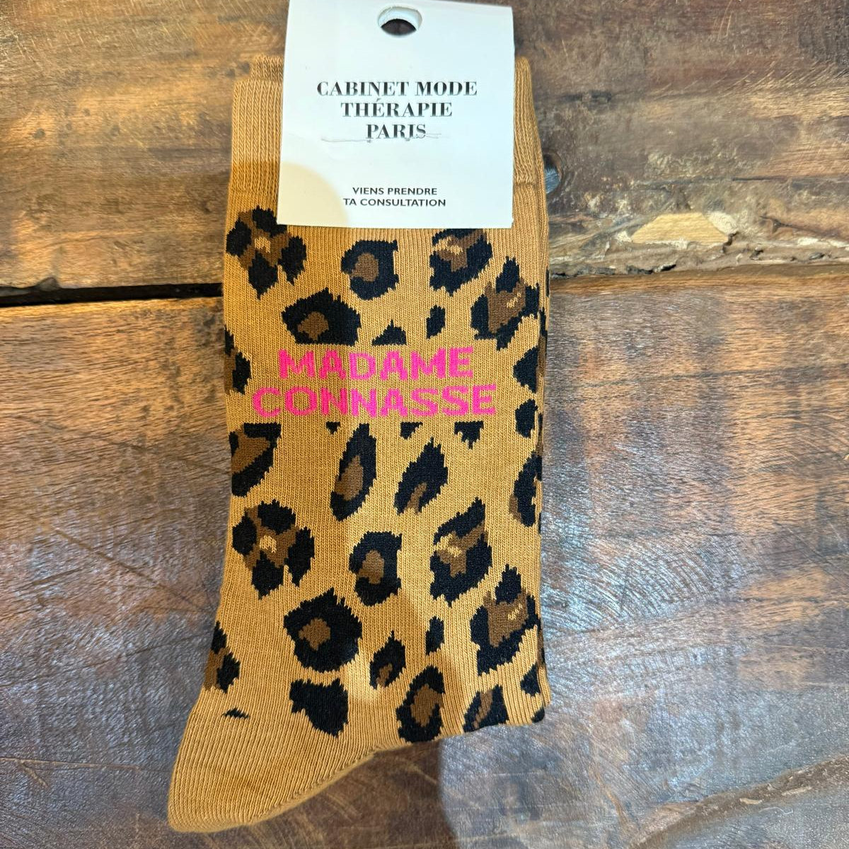 Chaussettes Madame connasse léo