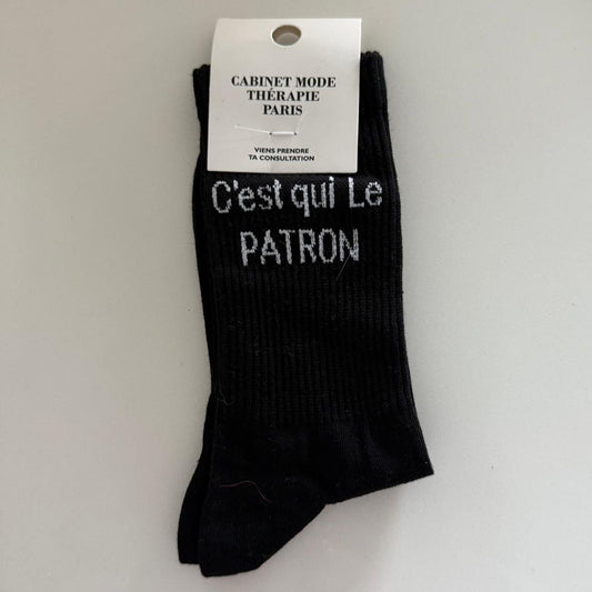 Chaussettes C'est qui le patron ?