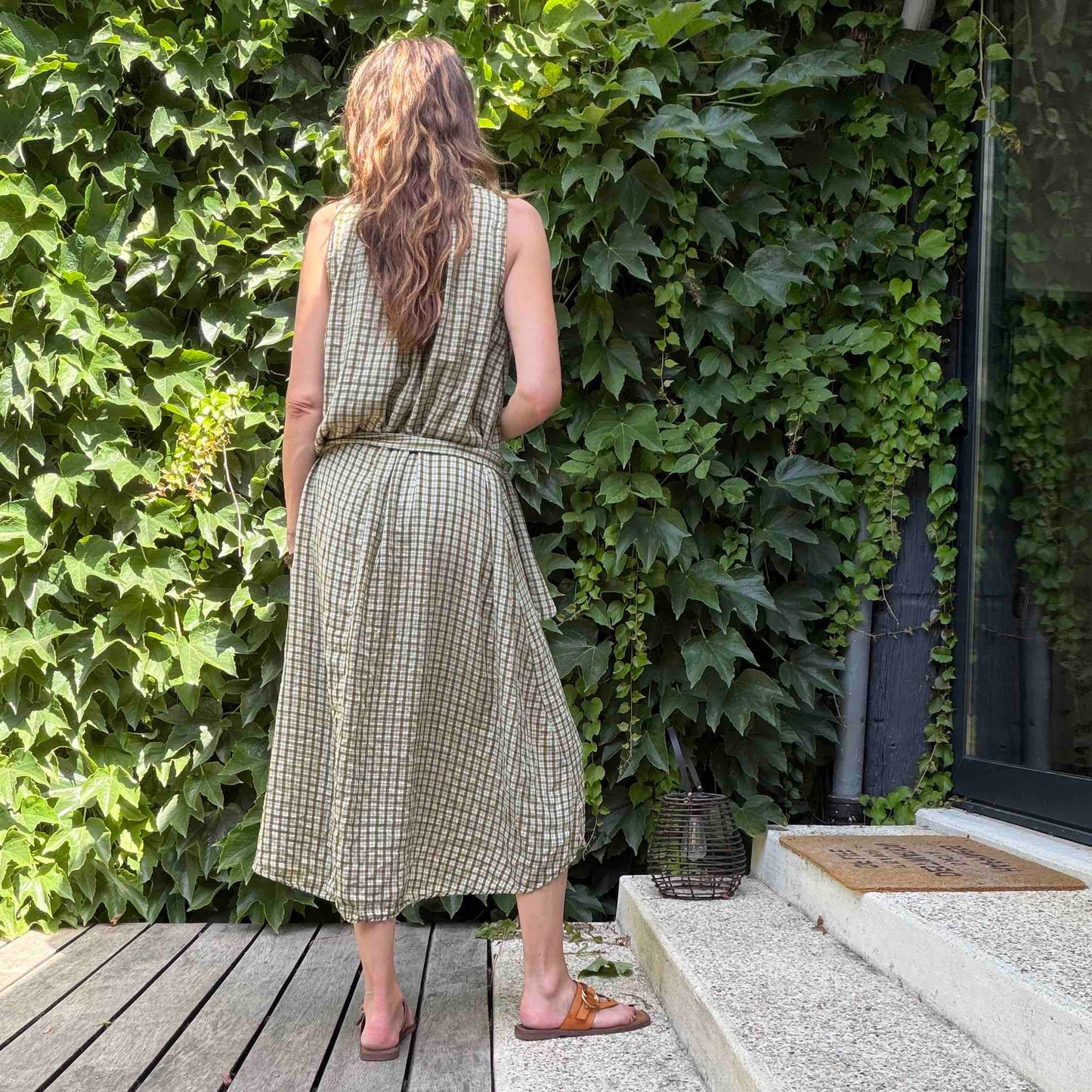 Robe Colette - 3 couleurs : olive, cherry, camel