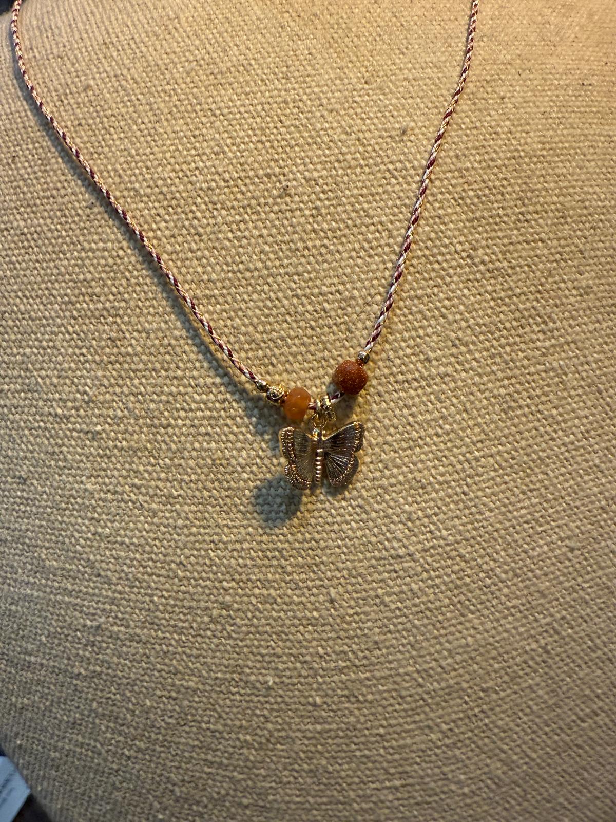 Collier Bach papillon