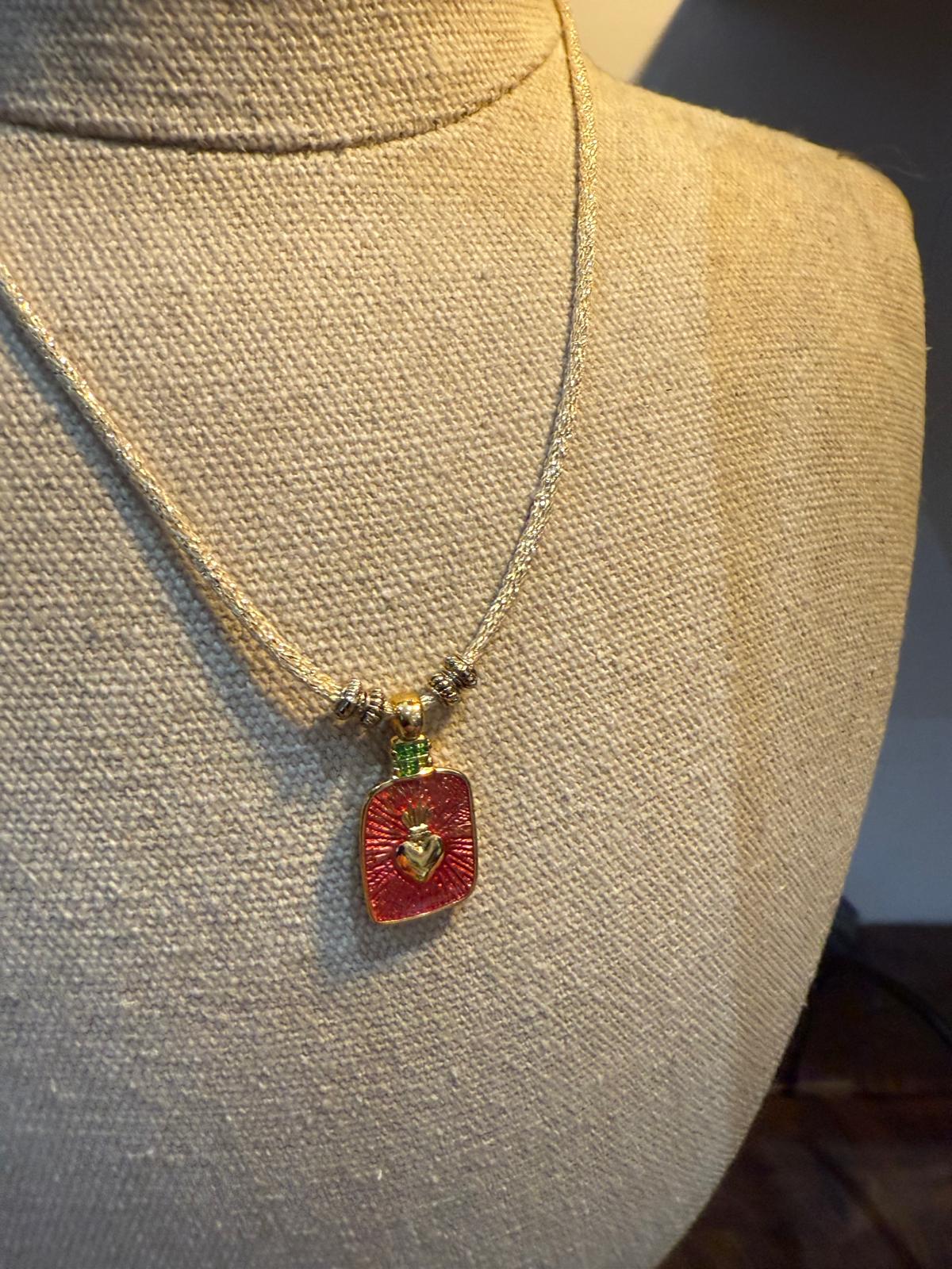 Collier Irma rose