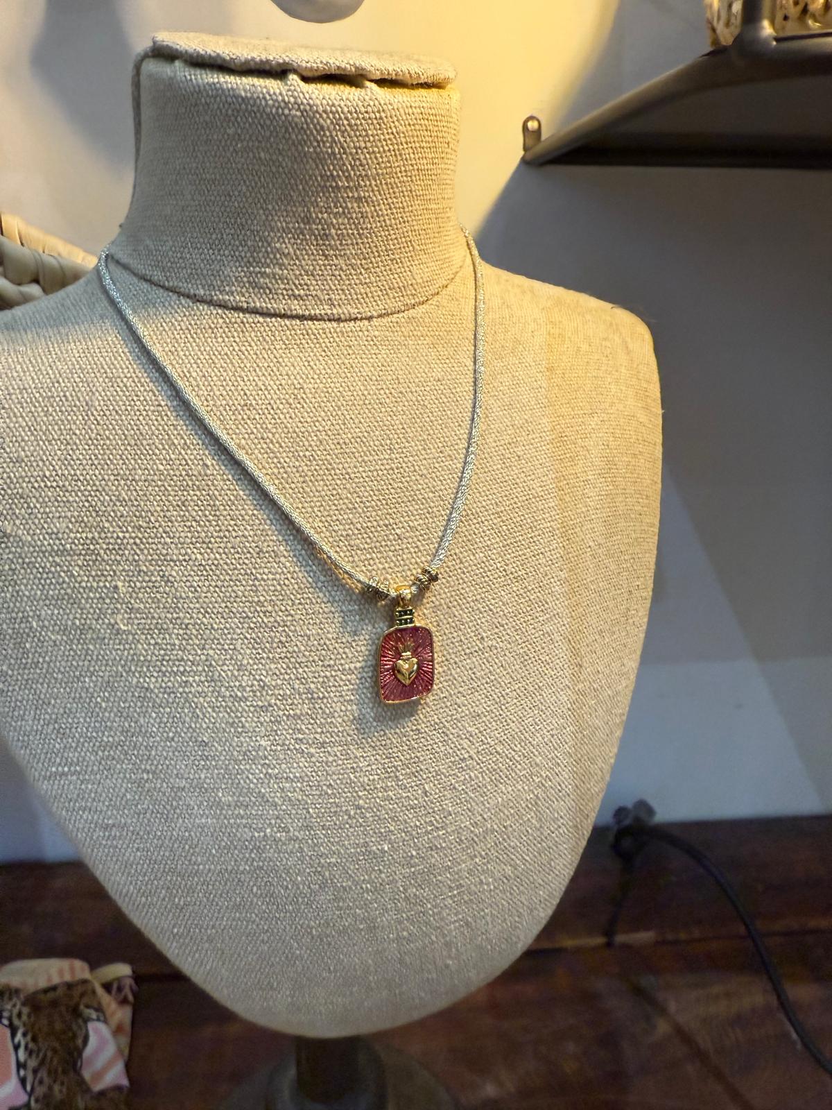 Collier Irma violet