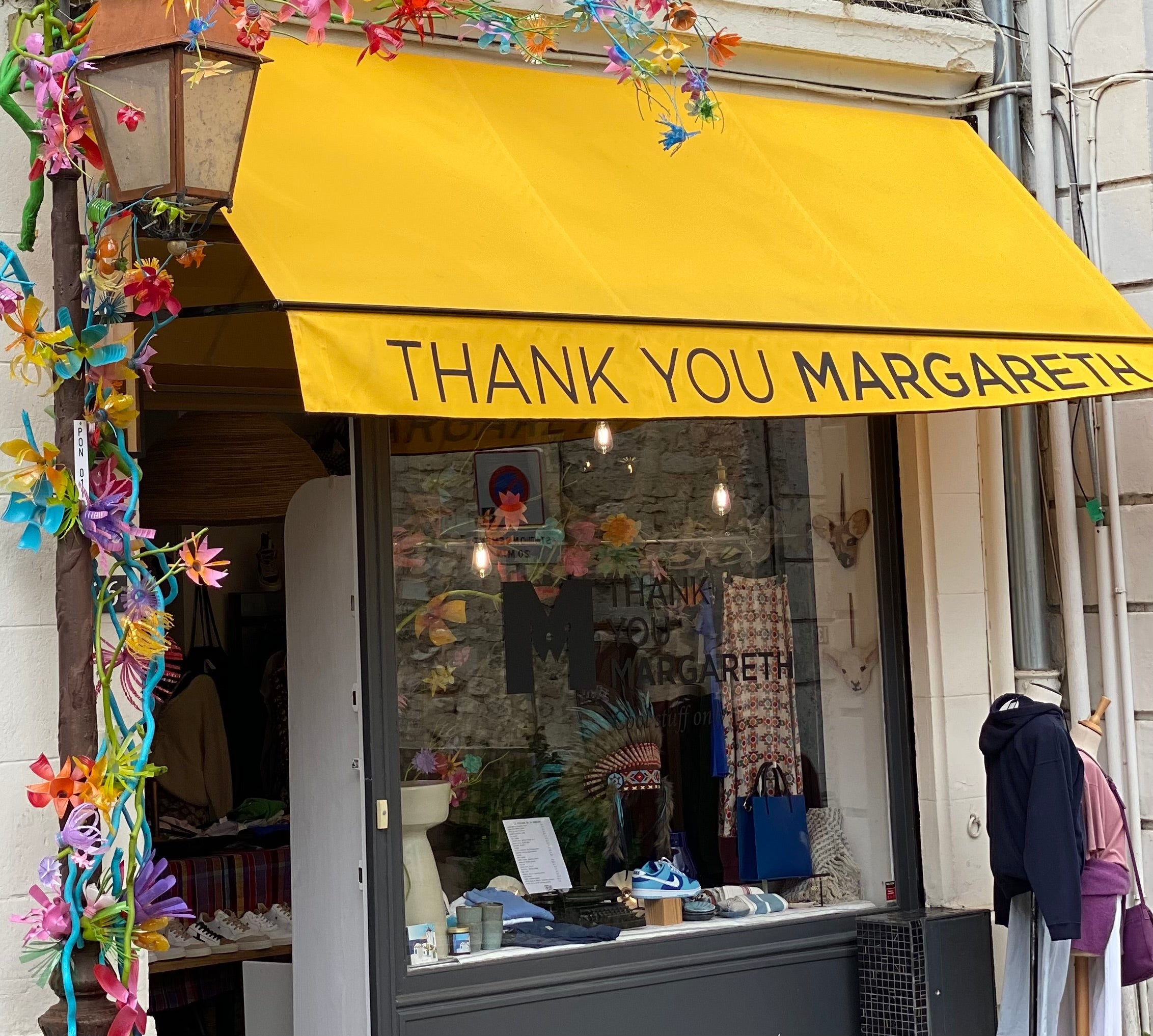 Devanture de la boutique Thank You Margareth à Villennes-Sur-Seine