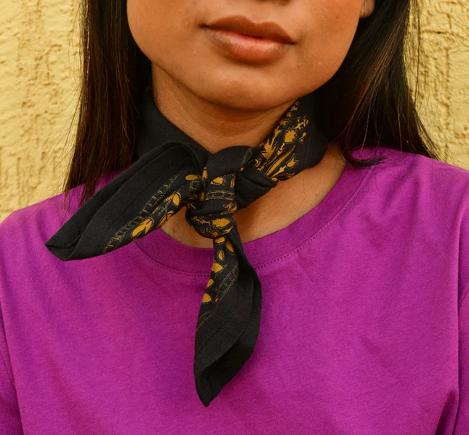 Petit foulard Galatie nuit