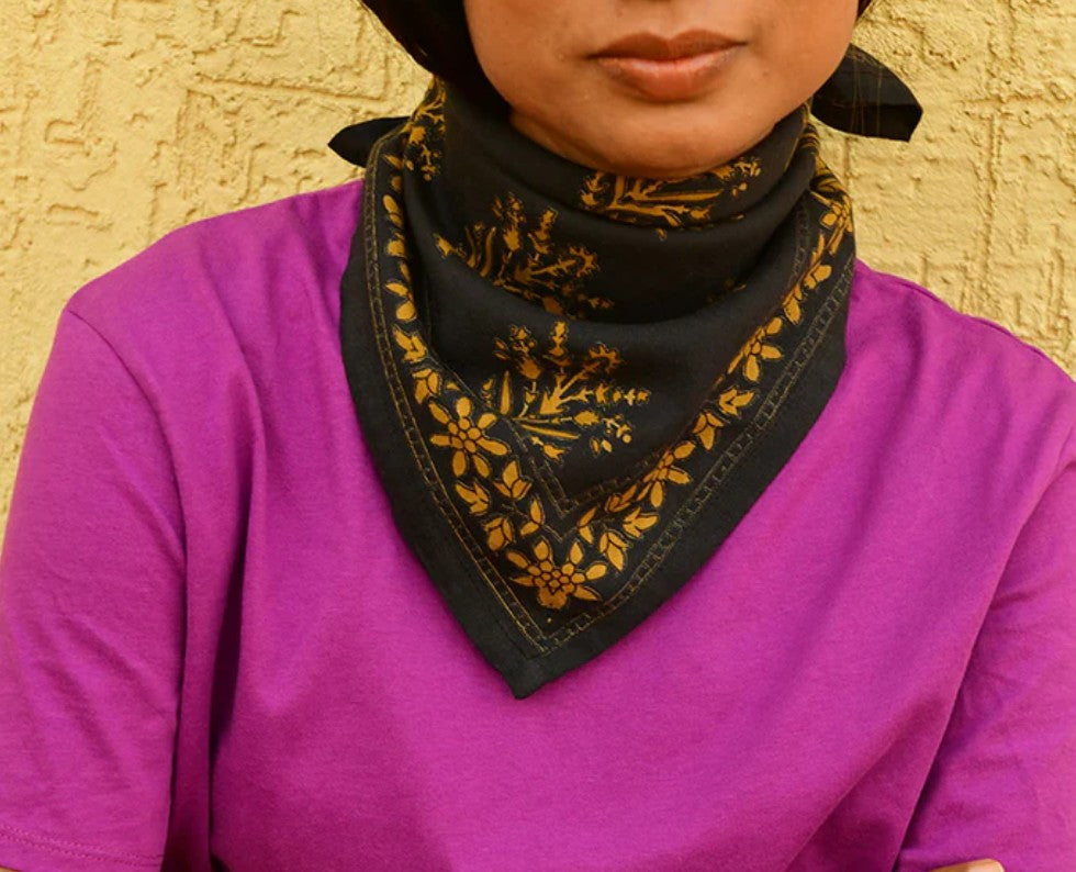 Petit foulard Galatie nuit