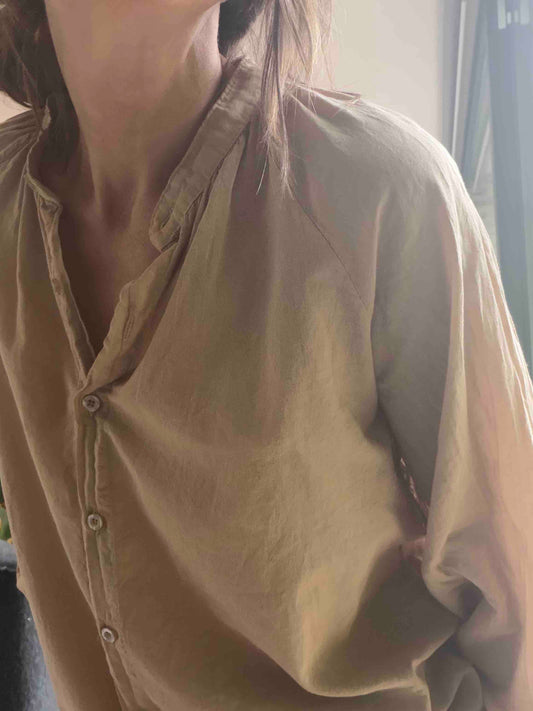 Chemise Gary - camel clair