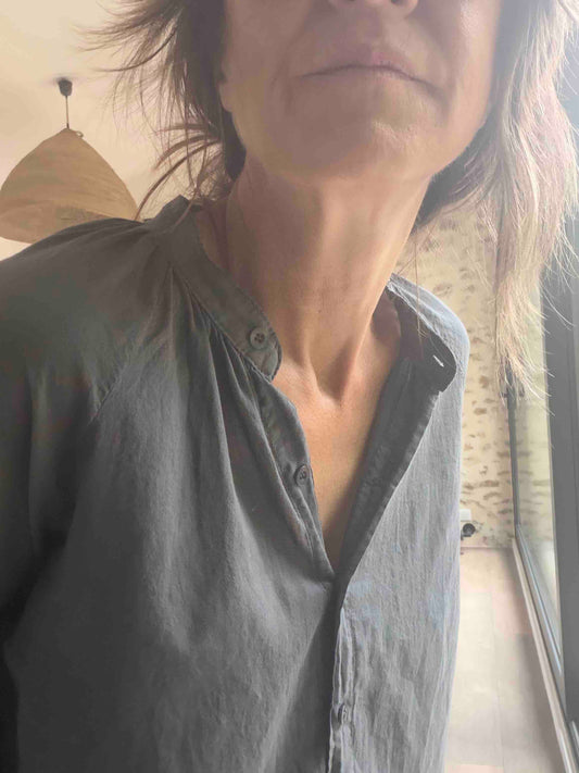 Chemise Gary - carbone