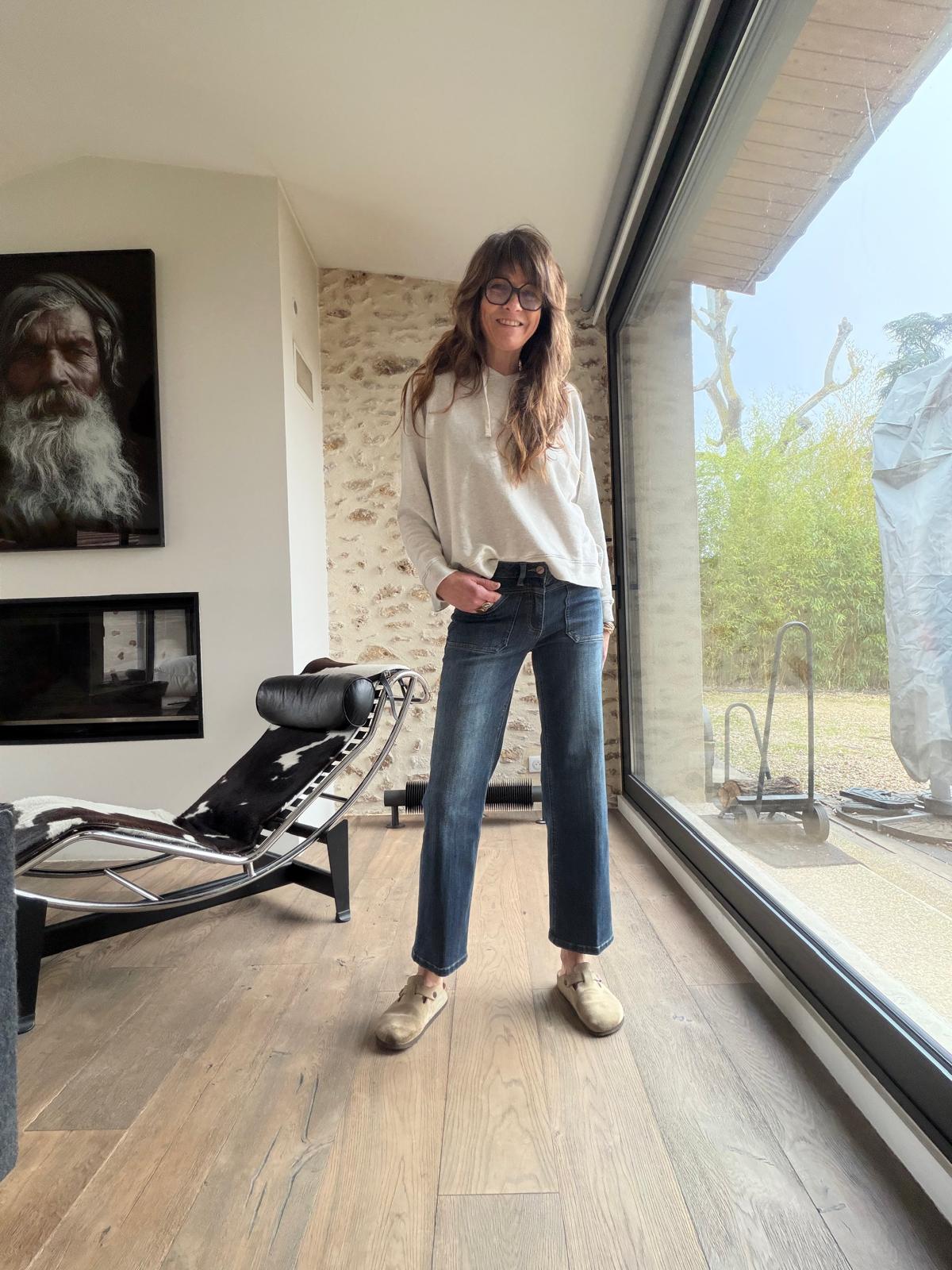 Jean Cap Ferret Alabama bleu new jersey wash