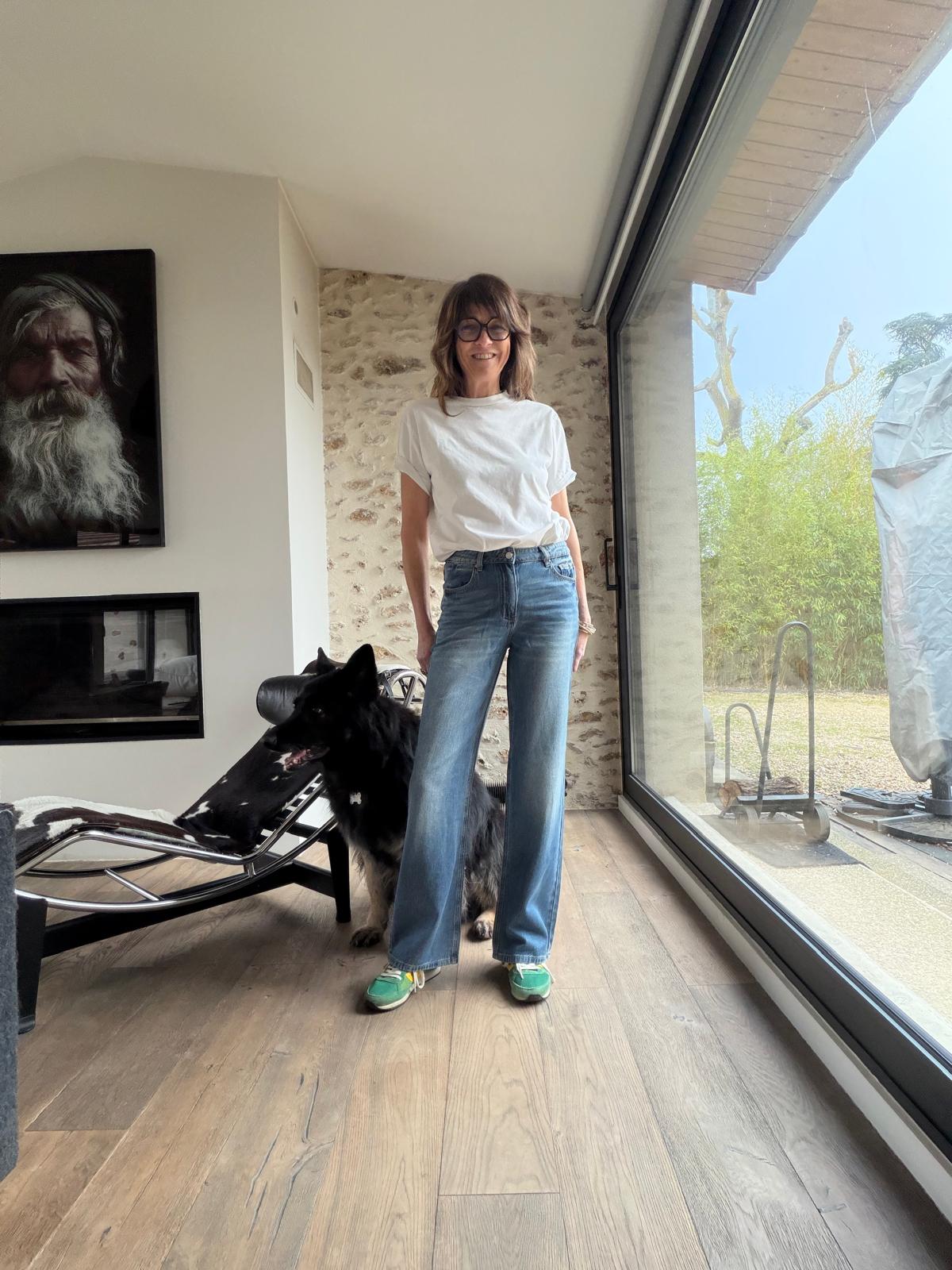 Jean Poka tokyo denim blue harris wash