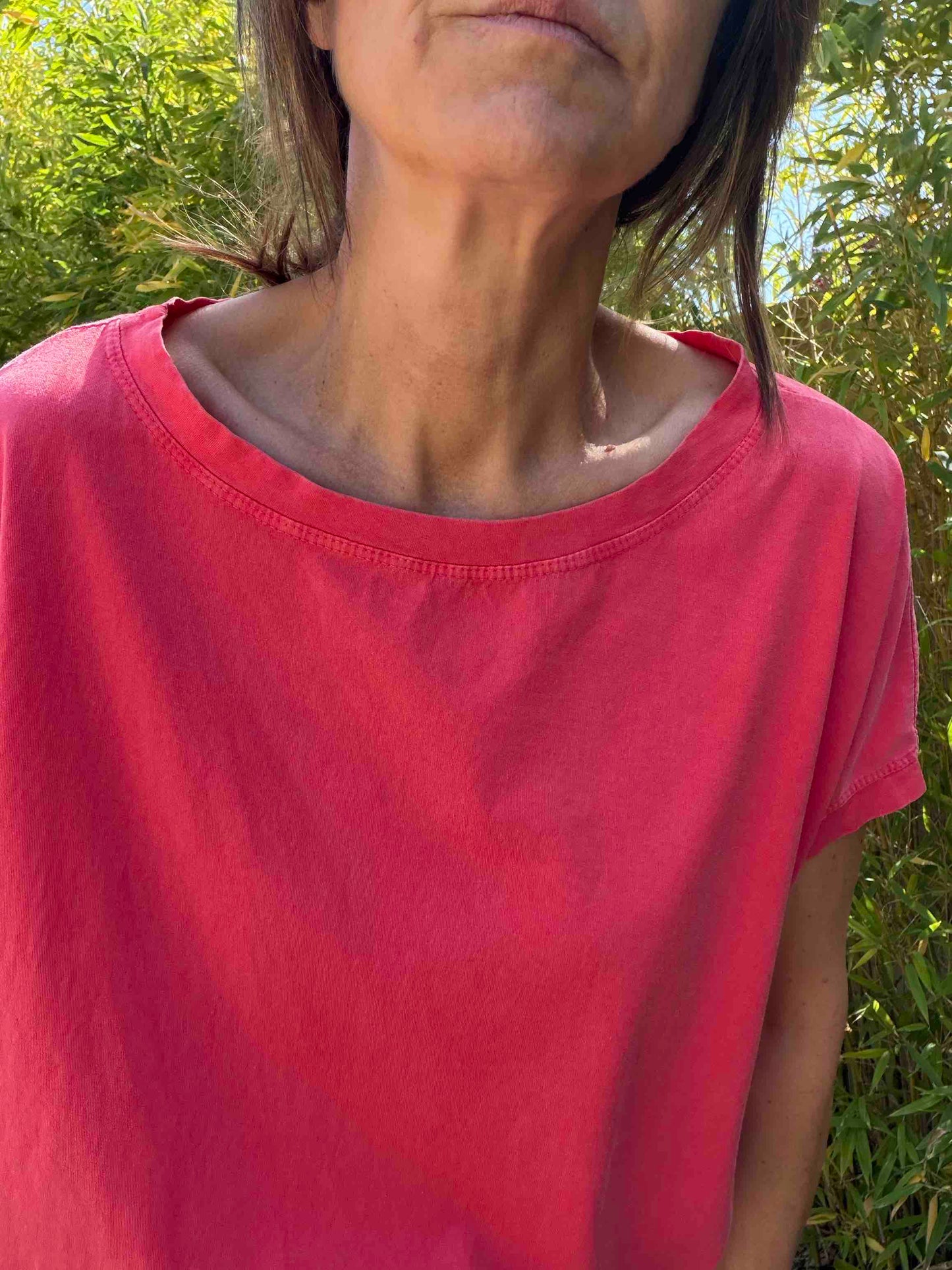 T-shirt Jess - framboise