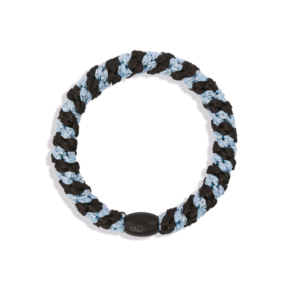Bracelet/élastique Kknekki brown seablue glitter