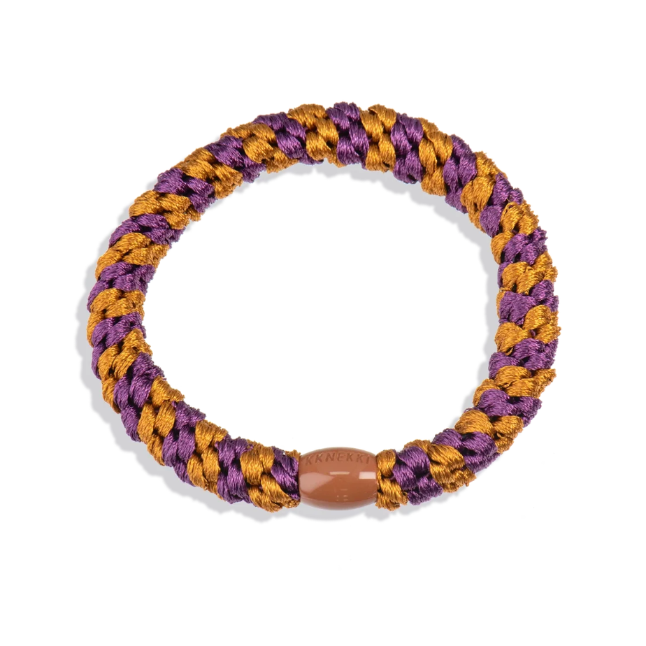 Bracelet/élastique Kknekki grape curry stripe