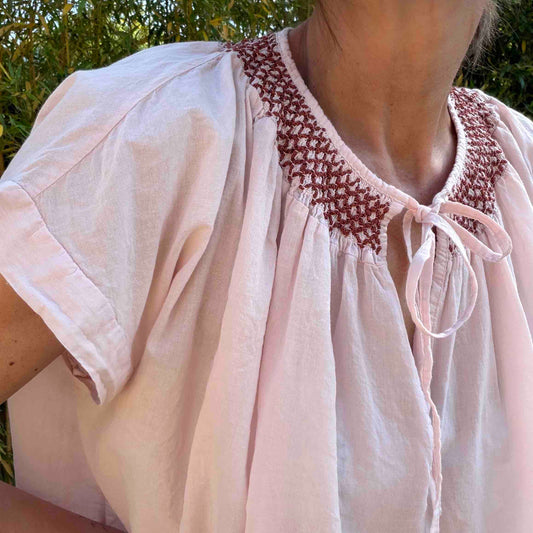 Blouse Léa - blush