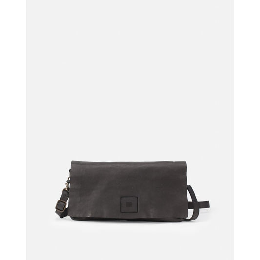 Sac bandoulière en cuir BIBA Boston Flap noir