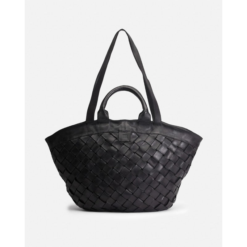 BIBA Lewisburg black leather crossbody bag