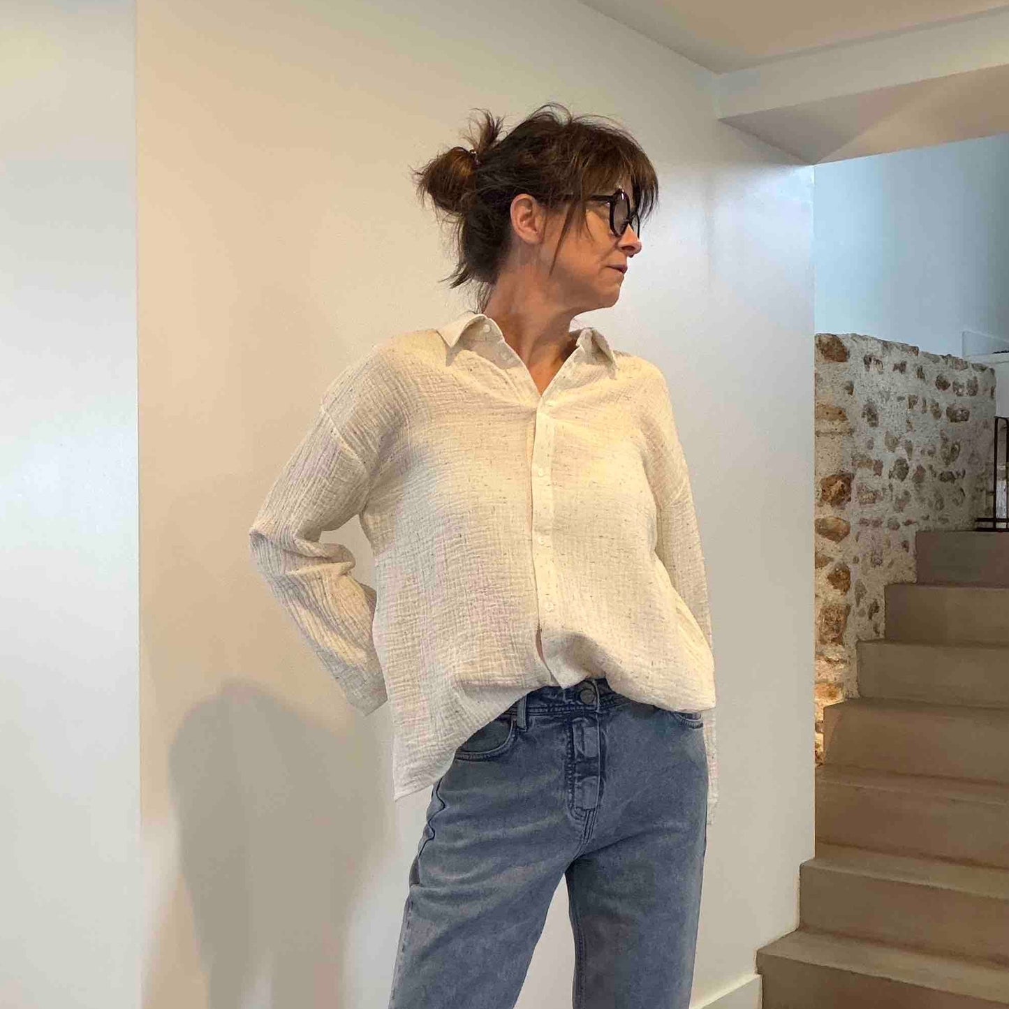 Chemise Léonie cream - Hod Paris