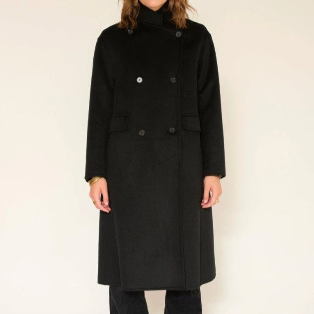 Manteau long Mexi black