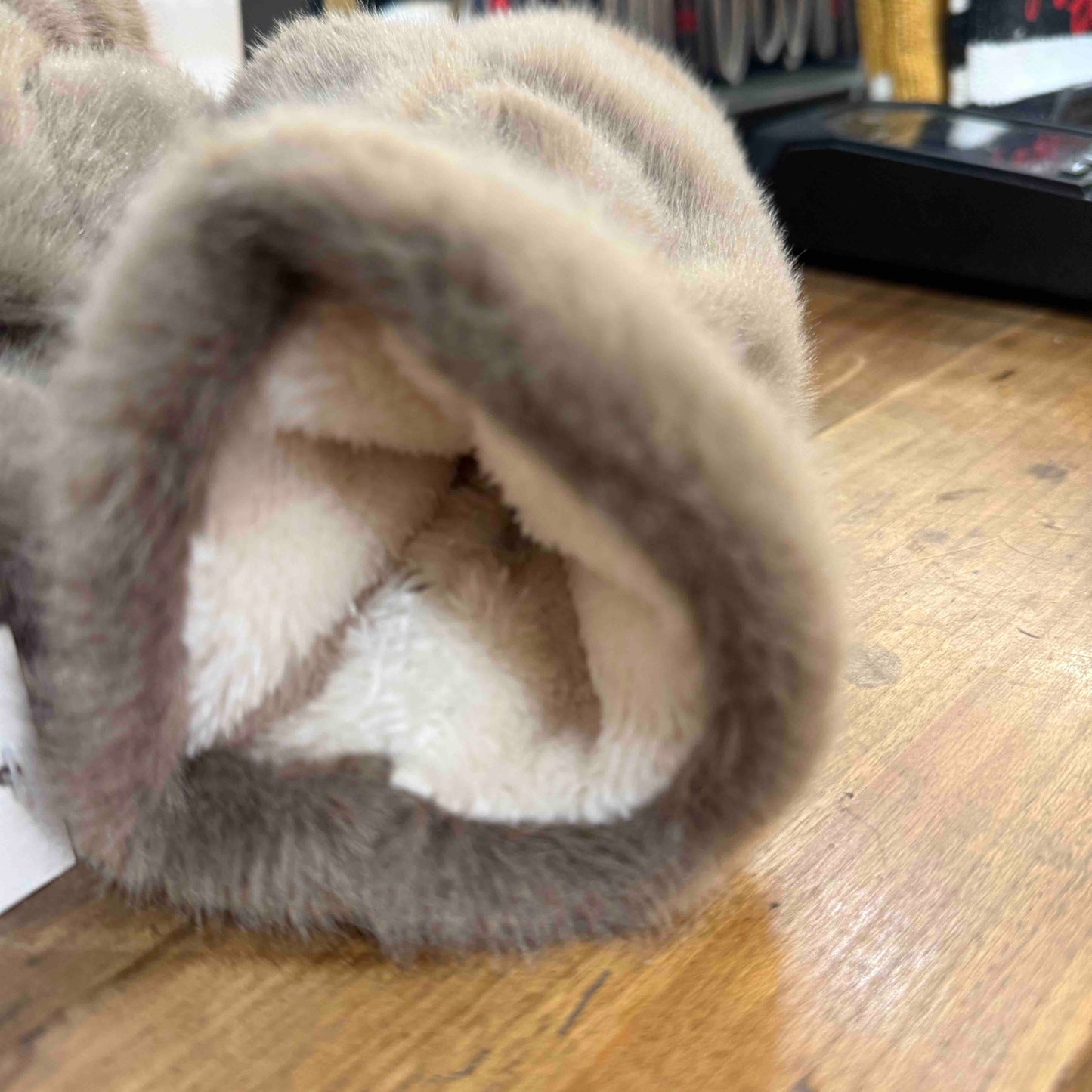 Mitaines en fausse fourrure Julie