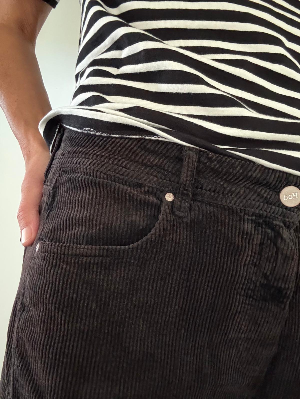 Pantalon Gala velours Black wash