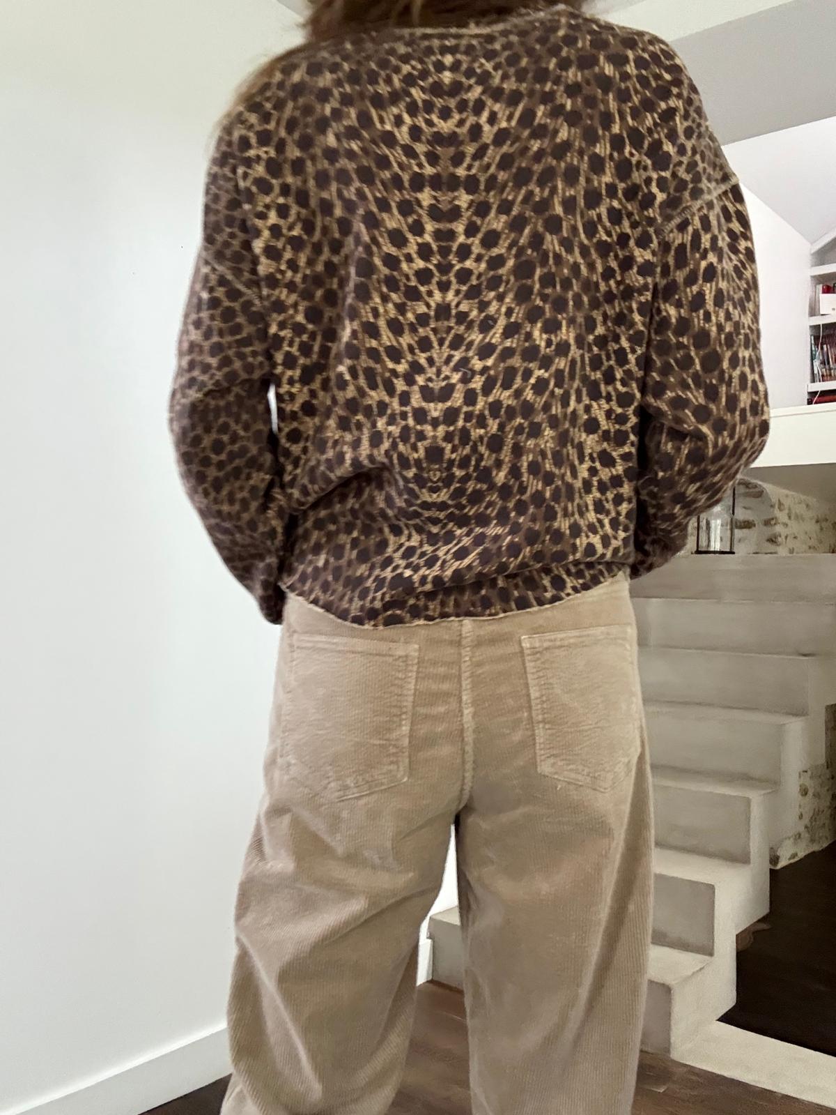 Pantalon Gala velours Granola wash