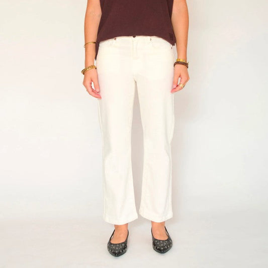 Jean coupe droite The Linda sunset drill natural