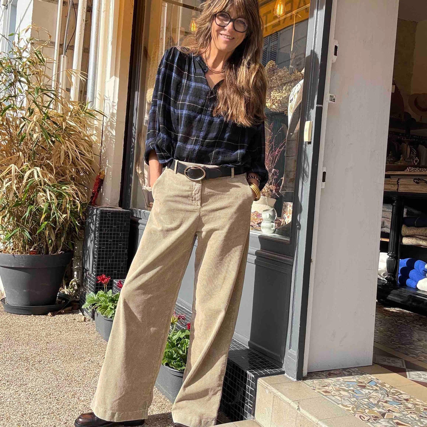 Pantalon en velours Pacifie Granola - Hod Paris