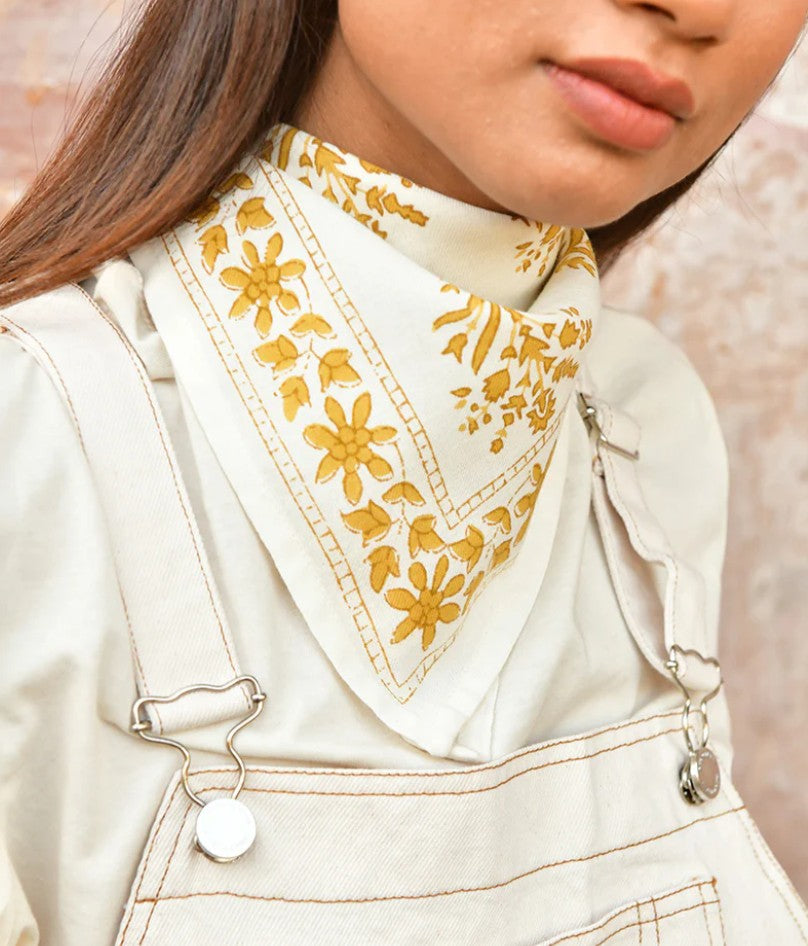 Petit foulard GALATIE Ecru